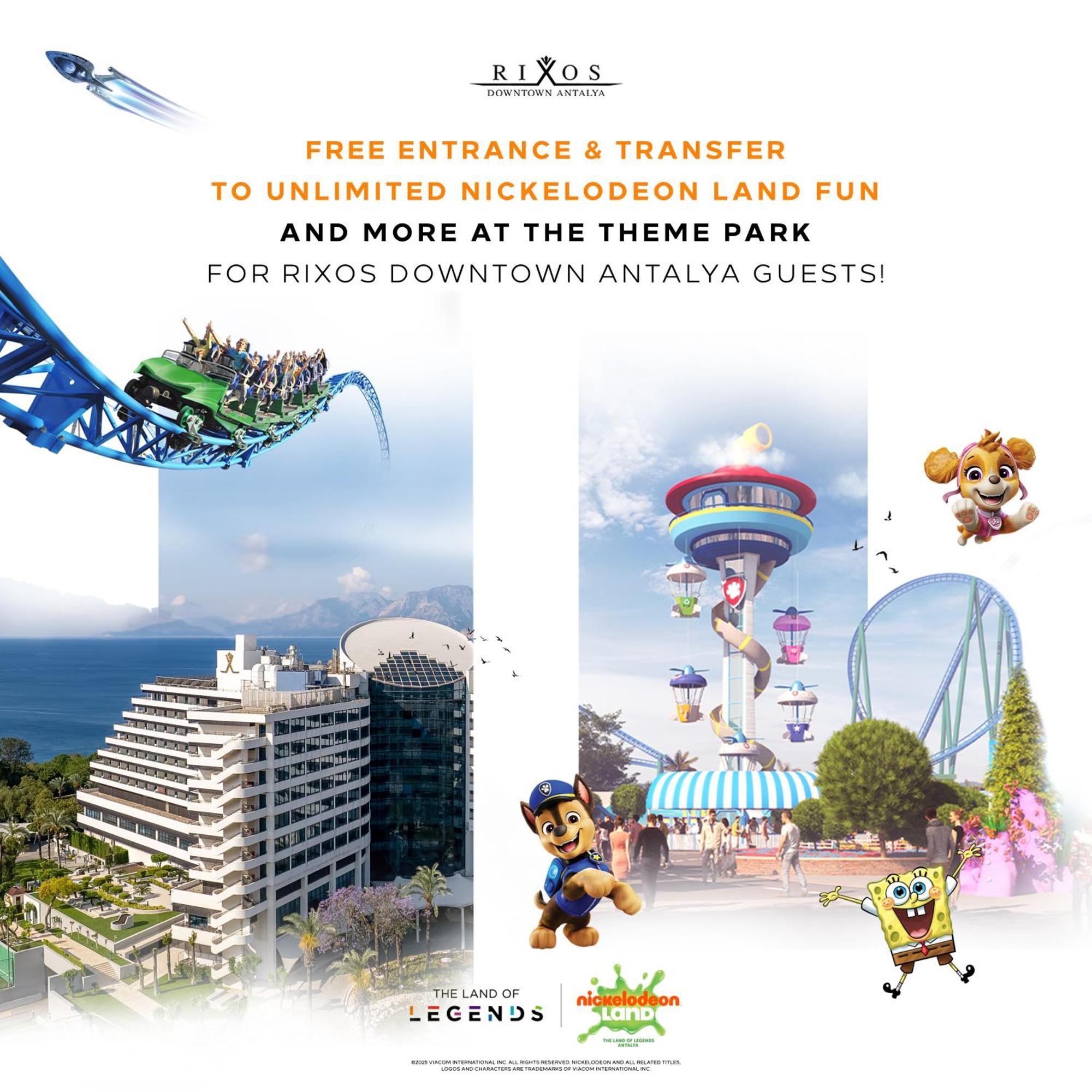 Rixos Downtown - The Land Of Legends Access Готель Анталія